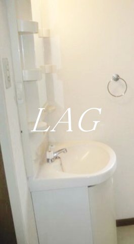 洗面設備　独立洗面台です。