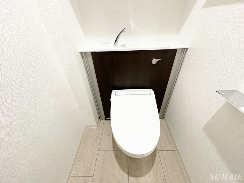 トイレ　清潔感のあるトイレです