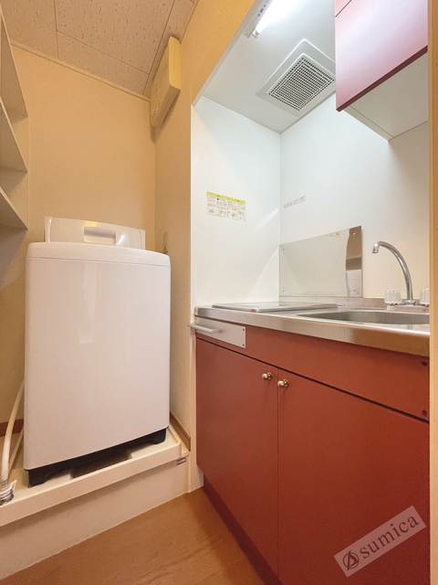 洗面設備　色々揃ってるって便利なんだと実感できるお部屋です＾＾
