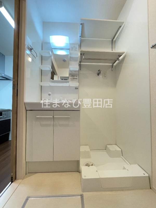 洗面設備　同型別部屋写真