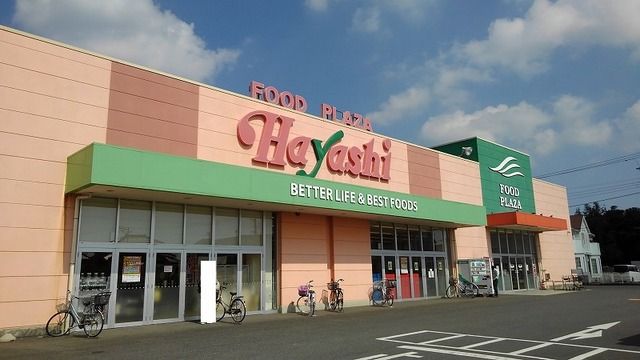 スーパー　フードプラザハヤシ（スーパー）まで2060m