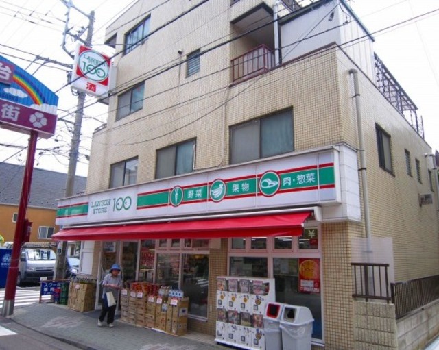コンビニ　ローソンストア100東雪谷店（コンビニ）まで357m