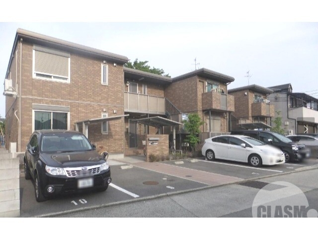 建物外観　かわいいハイツです♪