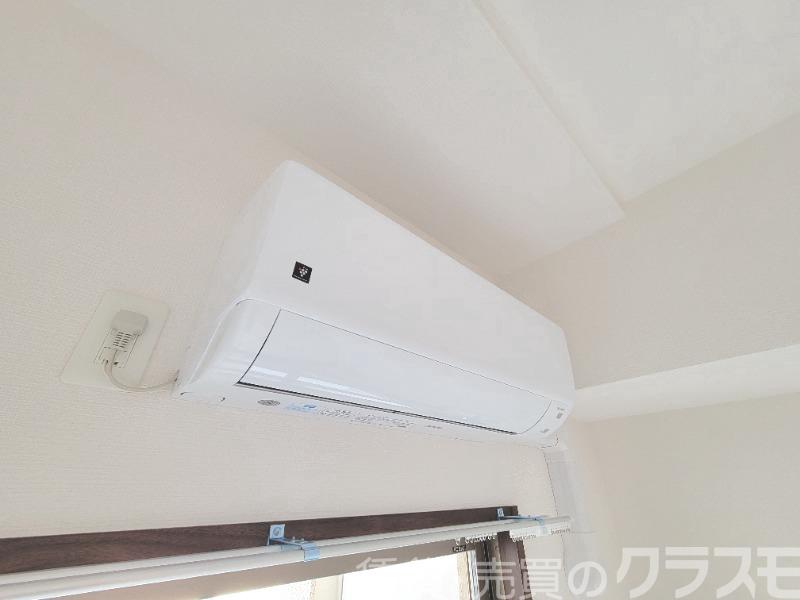 その他設備　エアコンは欠かせません♪