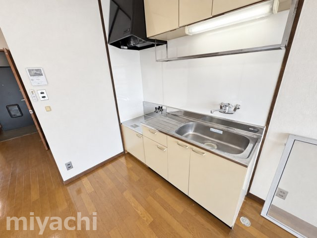光マンションのキッチン写真