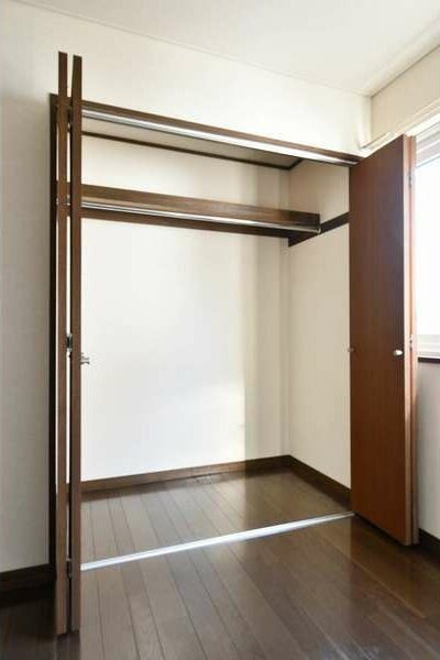収納　衣類の収納に便利なクローゼットが付いています！