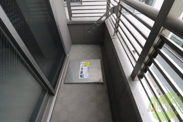 バルコニー　広々バルコニー。
