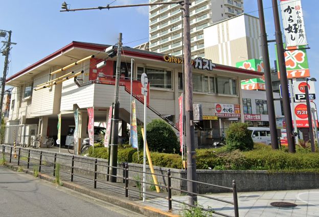 飲食店　ガスト 野田阪神店(から好し取扱店)（飲食店）まで345m