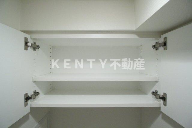 収納　大きなスペースがあり、収納には困りません