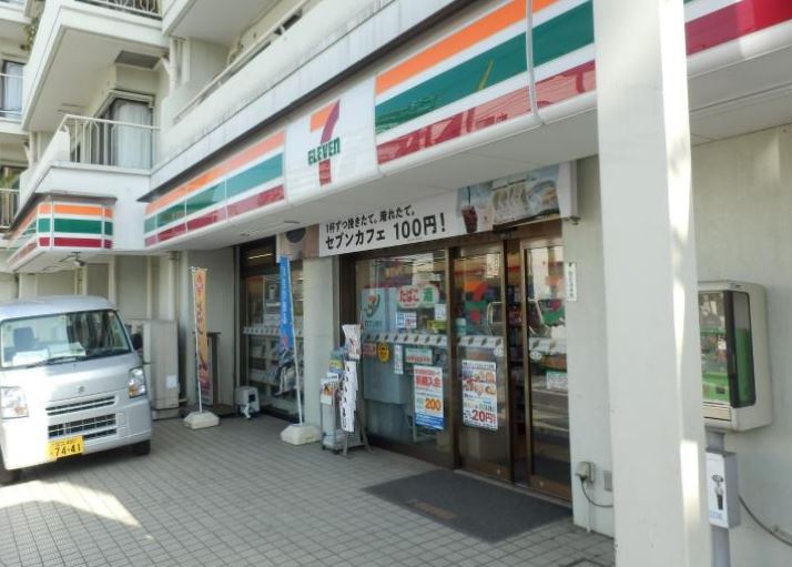 コンビニ　セブンイレブン長原店（コンビニ）まで119m