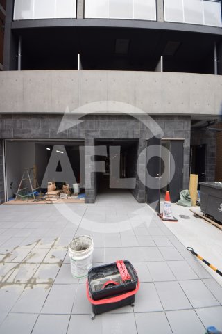 エントランス　アリビオ夕陽丘　エントランス