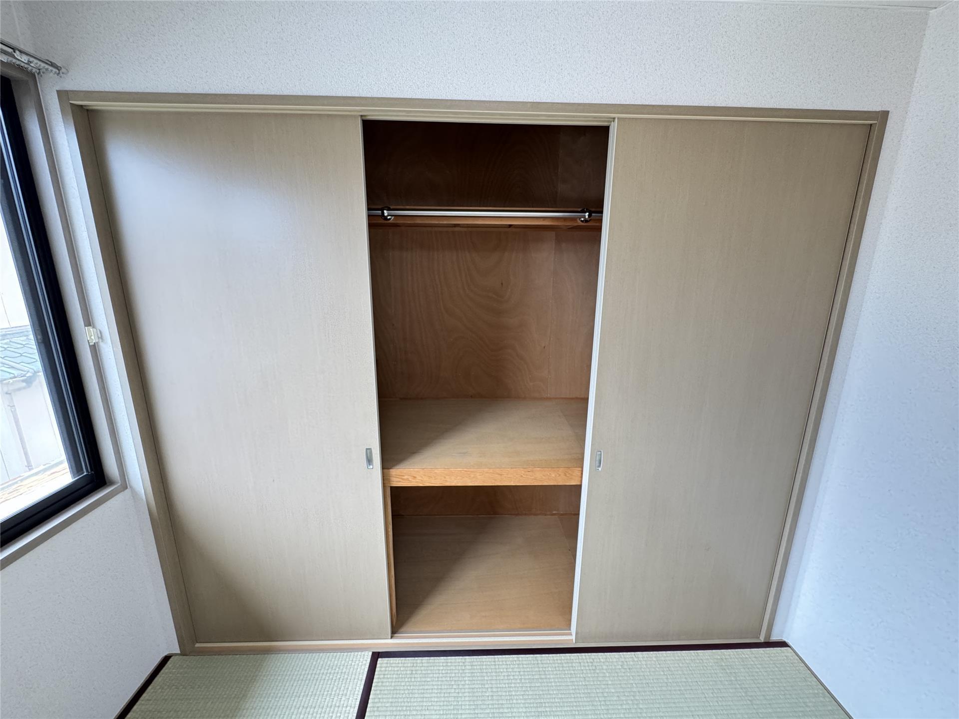 収納　広々した収納があります♪
