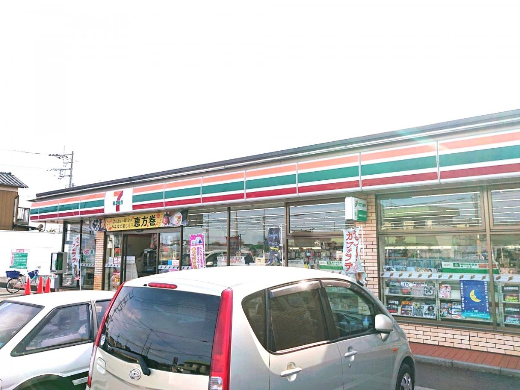 コンビニ　セブンイレブン 越谷大成町店（コンビニ）まで639m