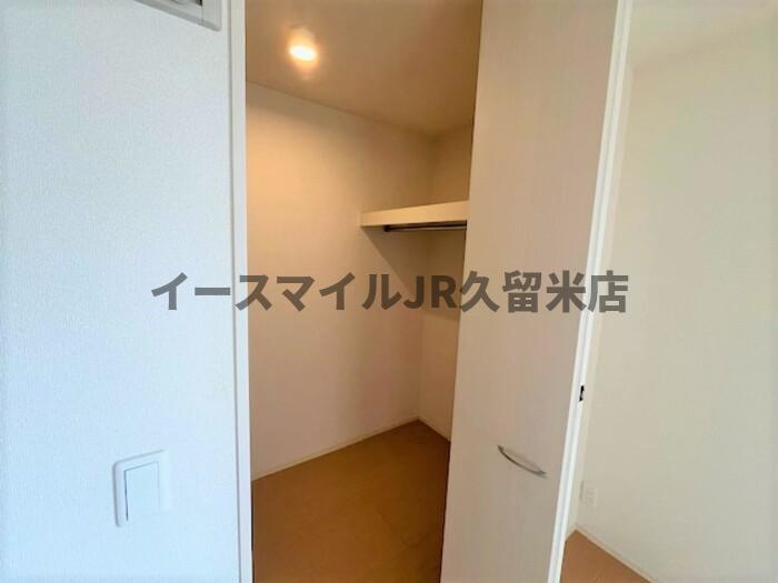 収納　ちょっとした収納スペースも充実しています