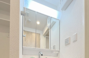 洗面設備　※別部屋の参考写真です。