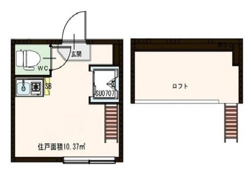 GLANZ大塚の間取り写真