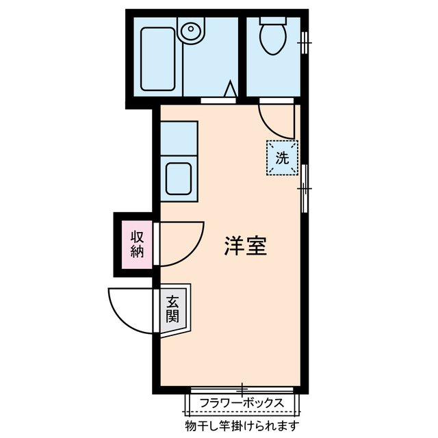 メゾンホリコシの間取り写真