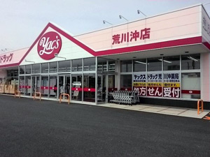 ドラックストア　ヤックスドラッグ荒川沖店（ドラッグストア）まで292m