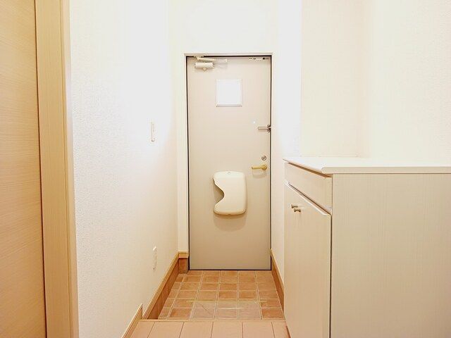 サンリットの玄関写真