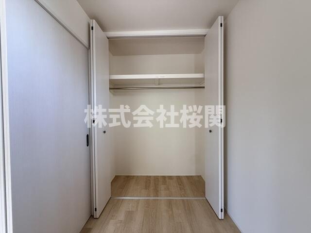 収納　たっぷり収納できるクローゼット