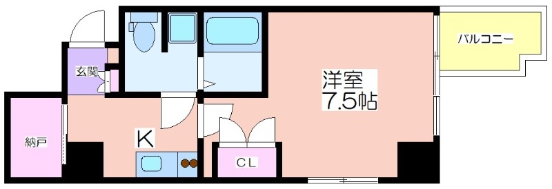 アーデン京町堀イーストの間取り写真