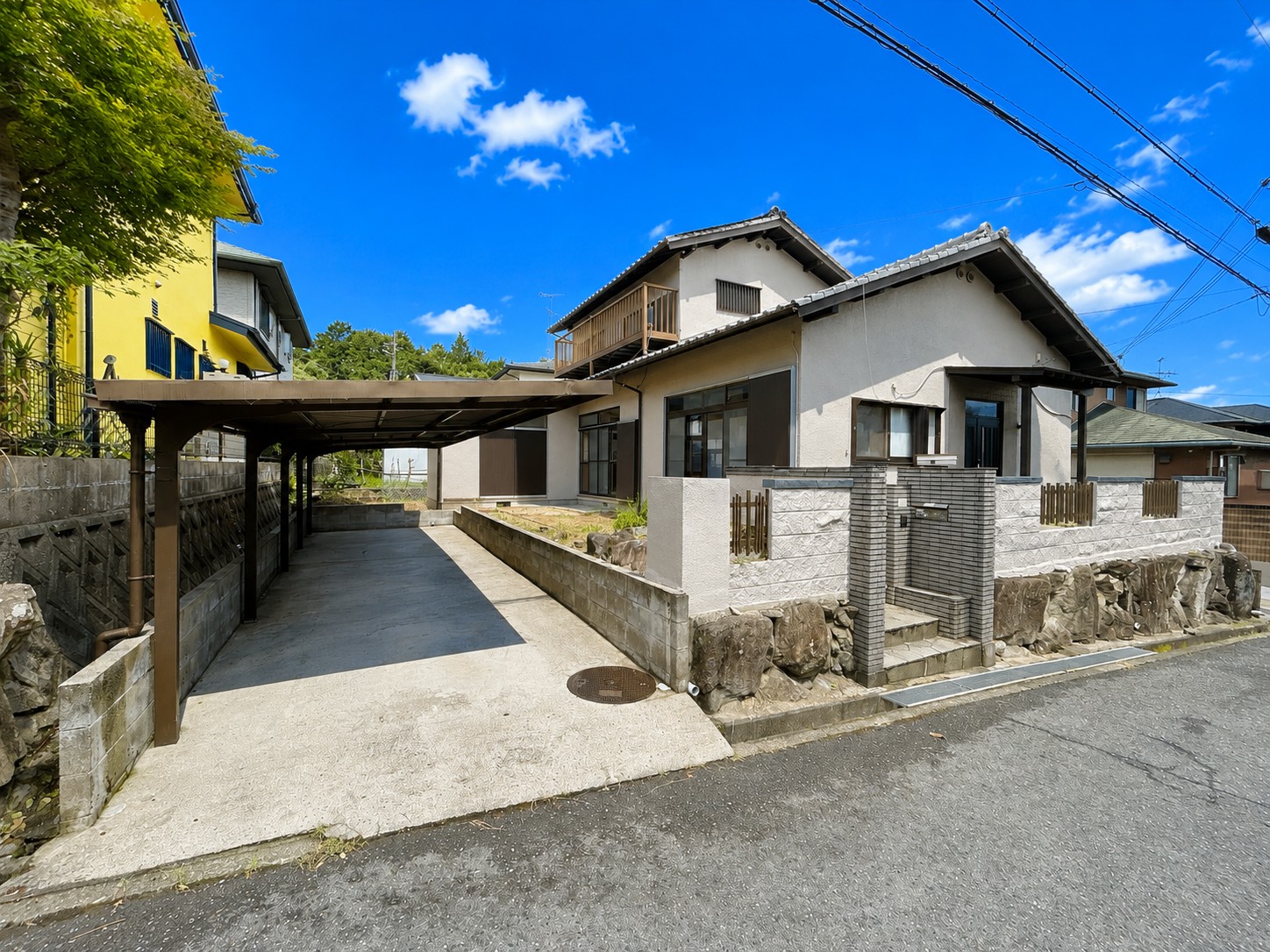 南海高野線 千早口駅 徒歩30分 2階建 築53年の居間写真