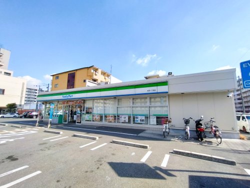 コンビニ　ファミリーマート 矢田一丁目店（コンビニ）まで722m