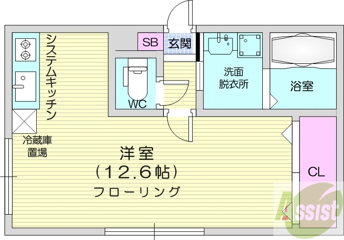 La・Grace43の間取り写真