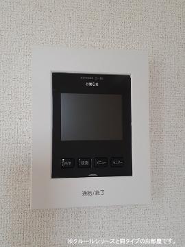 セキュリティ　カメラ付インターホン（イメージ）