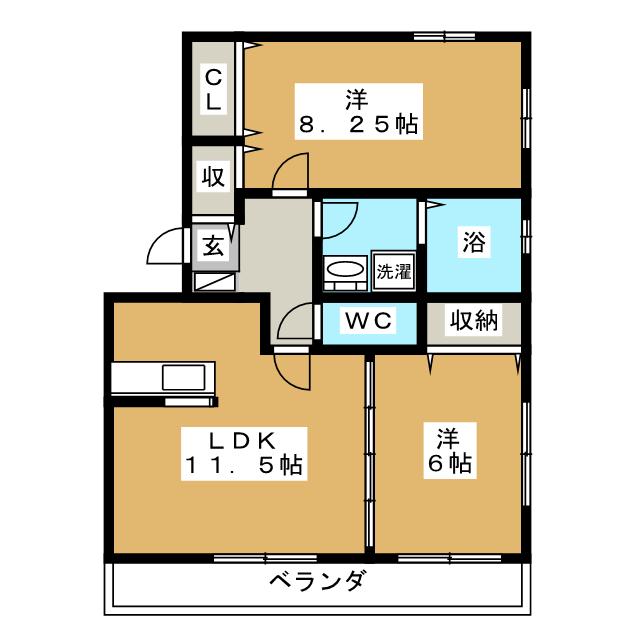 ルーセント日吉の間取り写真