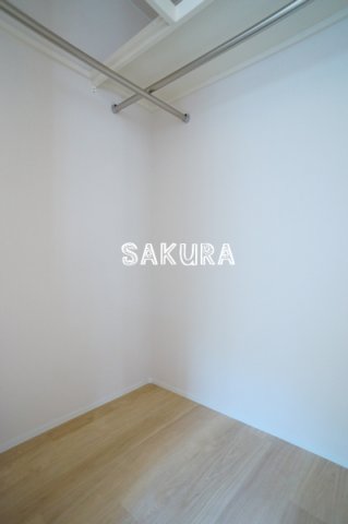 収納　大容量のウォークインクローゼット♪