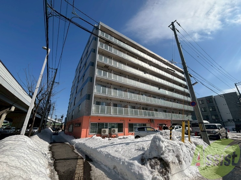 建物外観　札幌市東区北３３条東「アルカディア３３」