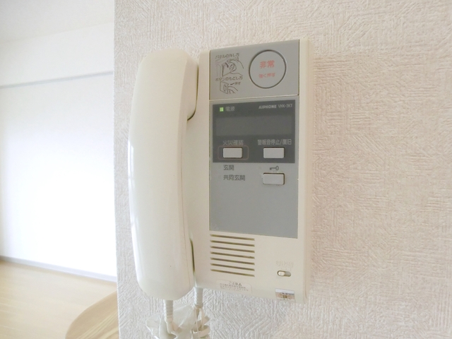 セキュリティ　インターホン完備で安心です♪