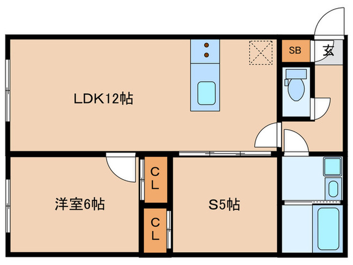 THE UNDERZ SUITE RESIDENCEの間取り写真