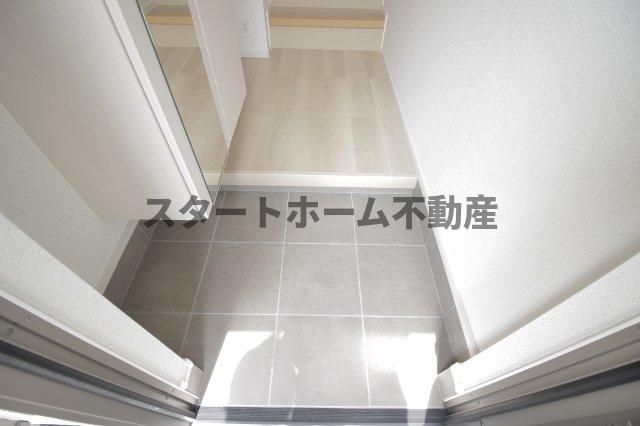 玄関　落ち着いた玄関です