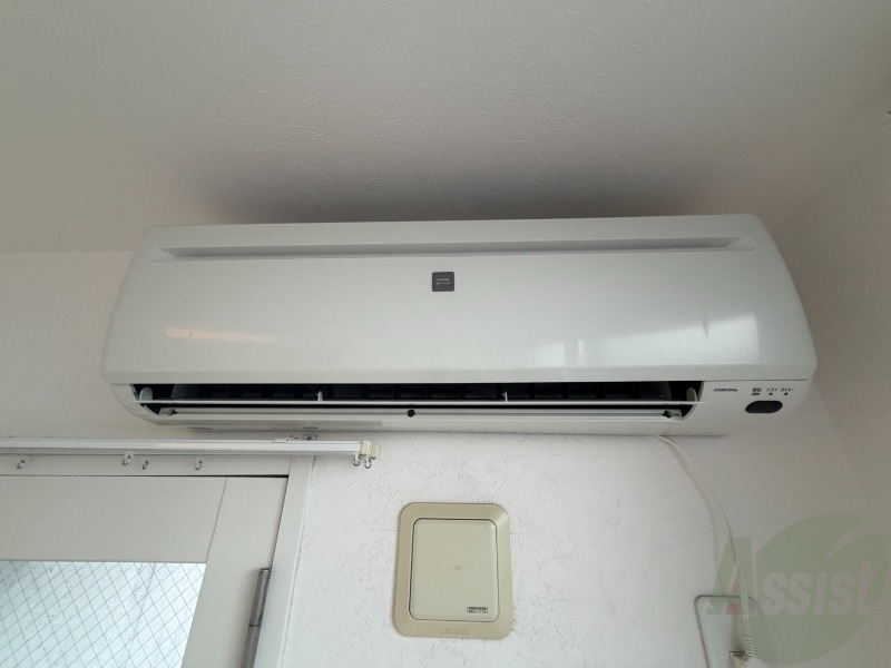 その他設備　エアコンがありますので夏でも快適に過ごせます！
