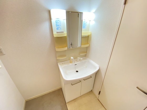 洗面設備　※別号室の写真です