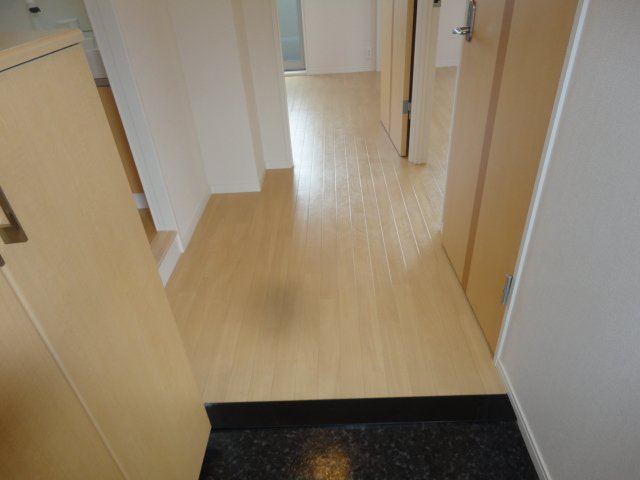 玄関　明るい玄関です