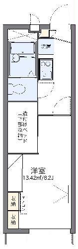 レオパレスエクレール IIの間取り写真