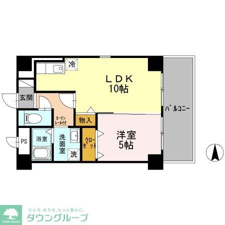 KIRAKUマンションの間取り写真