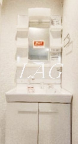 洗面設備　独立洗面台です。
