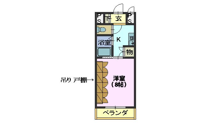 名古屋市天白区井口のマンションの間取り