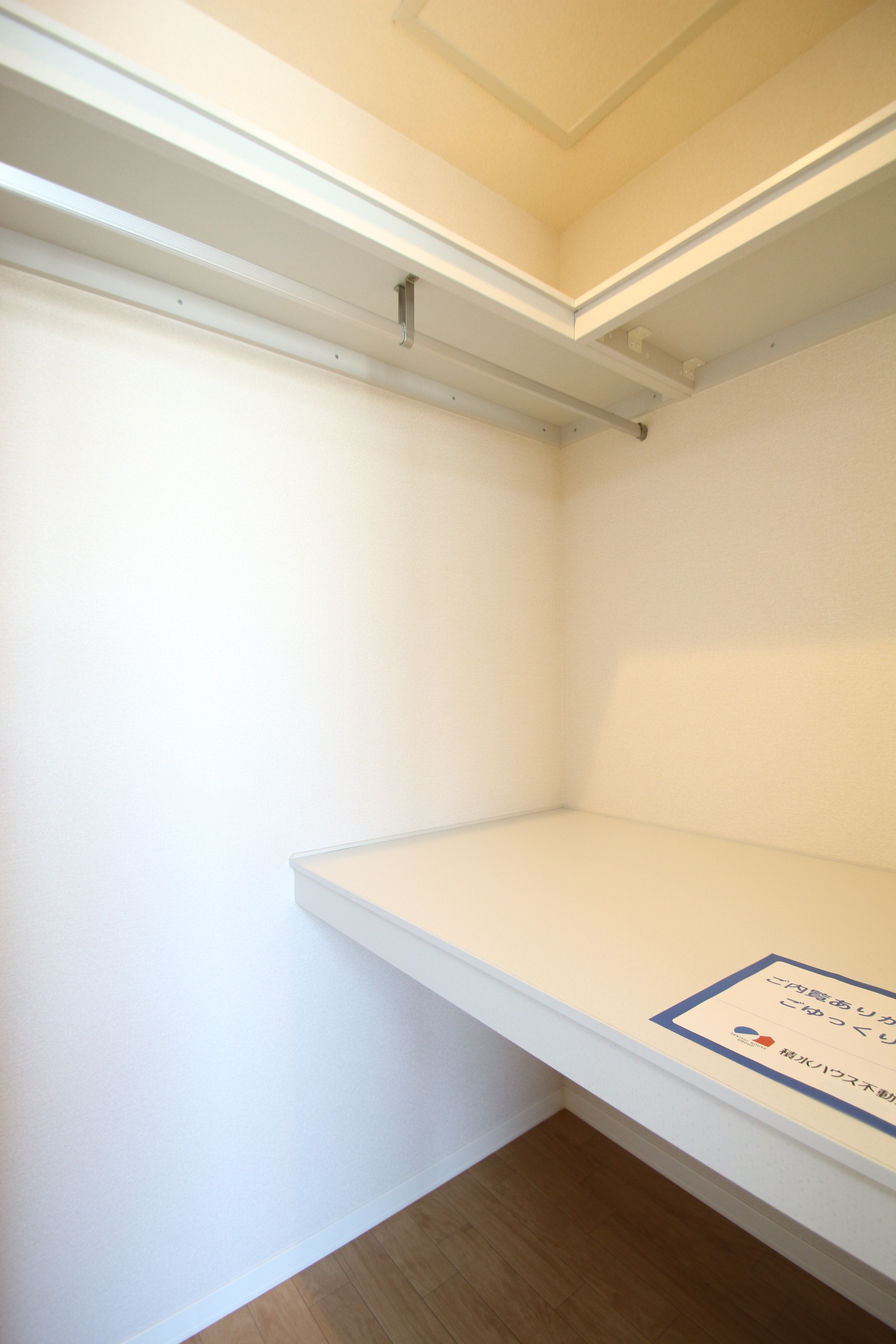 収納　大容量のウォークインクローゼット♪