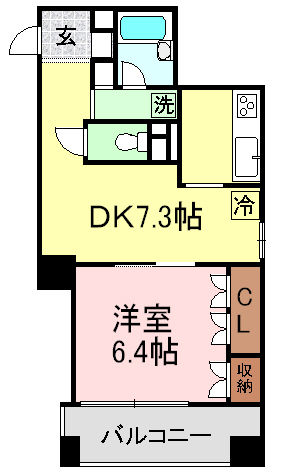 アルテール新御徒町の間取り