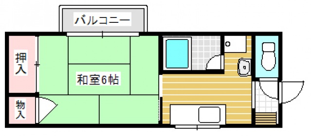 メゾンフクダの間取り