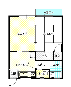 みゆきハイムの間取り