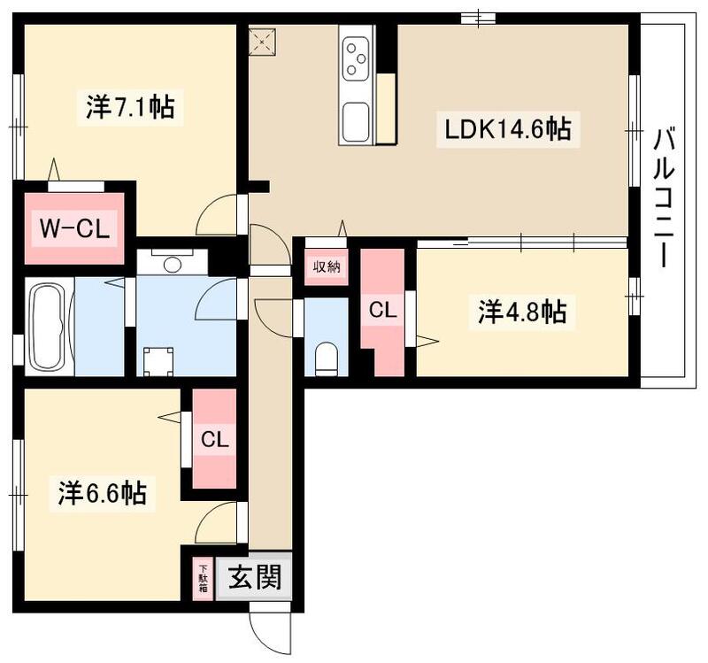 KOKUAの間取り