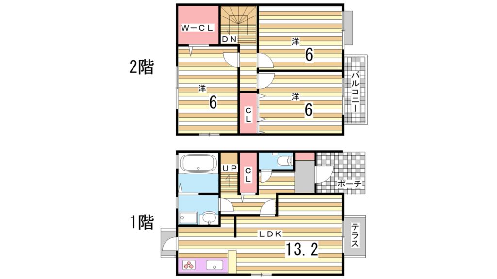 アサンテの間取り