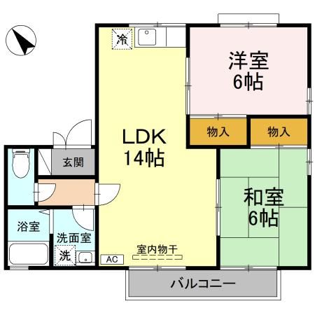 メゾン・エントピアIの間取り