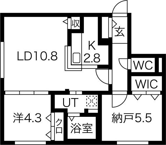 仮)アルファスクエア南4西15の間取り